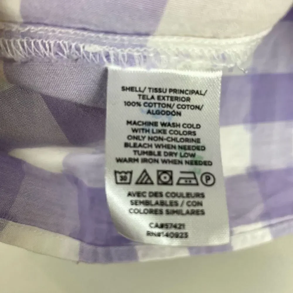 NWOT | LOFT Gingnam Square Neck Tie Front Top D99